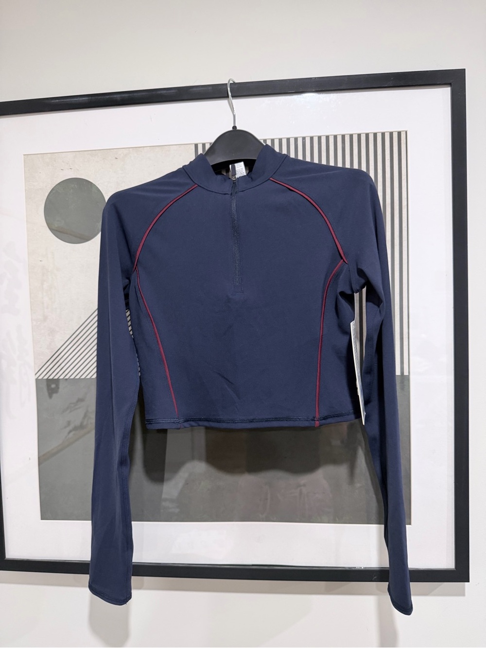 Lululemon Wunder Train Cropped Long-Sleeve Half Zip size 10 or size 6